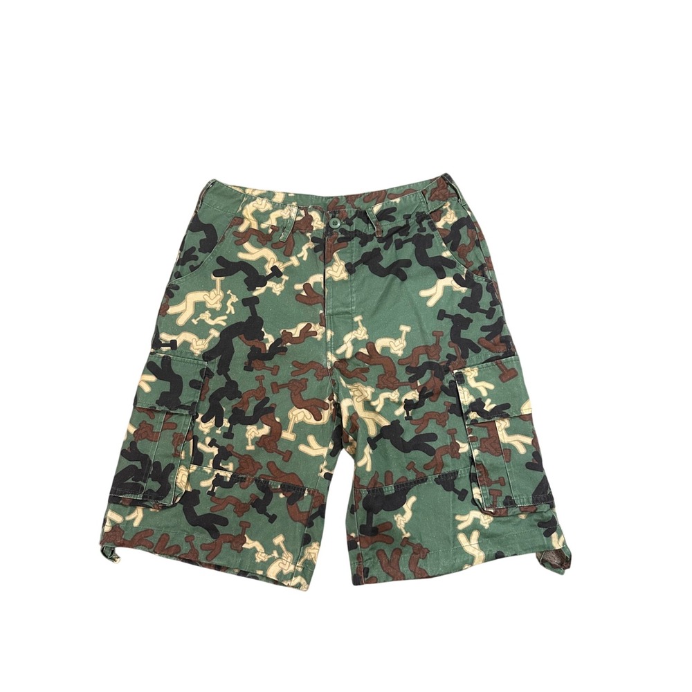 The Concrete Family Mens XL Camo Cargo Shorts Sledgehammer Lil Yachty